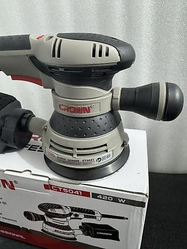 orbit: Экцентриковая шлифовальная машина CROWN CT5041 — 2