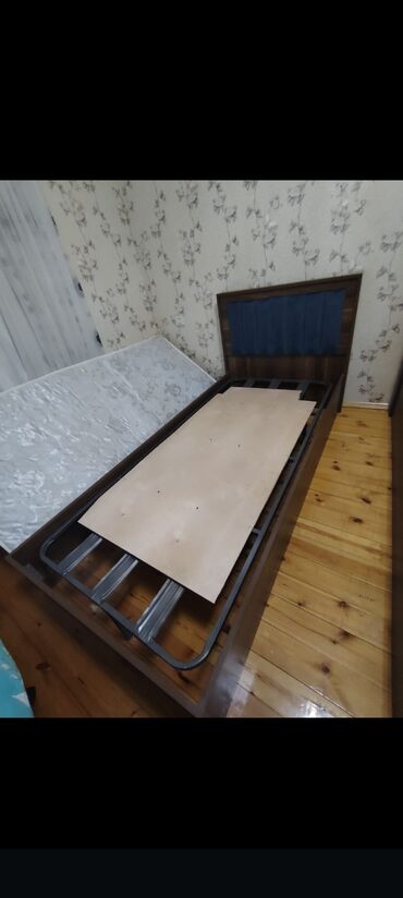 Çarpayılar: İşlənmiş, Təknəfərlik çarpayı, Matras ilə, Siyirməsiz — 3