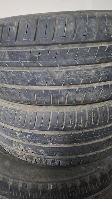 Шины 225 / 50 / R 17, Всесезонная, Б/у, Пара, Внедорожные (АТ/МТ)