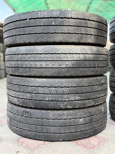 сешку: Шины 205 / >80 / R 16, Лето, Б/у, Комплект, Грузовики/Автобусы, Bridgestone — 1