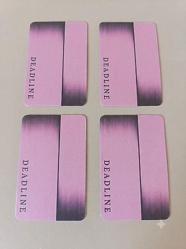 blackpink lightstick: BLACKPINK DEADLİNE PHOTOCARD SETİ çoxlu freebies qoyuram ödenişli — 2
