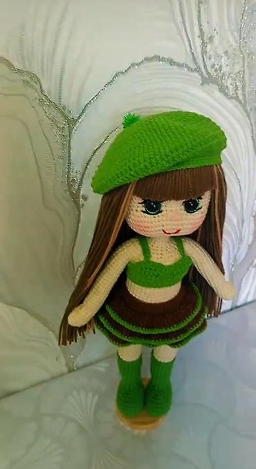 uzun don: Əl işi toxunma oyuncaqlar – amigurumi kuklalar - Material: yüksək — 5