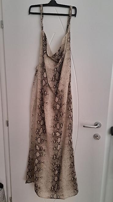 percieve silk: Haljina sa printom zmijske kože - Model: slip haljina na tanke — 1