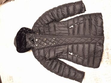 женские зимние дубленки in Азербайджан | ПАЛЬТО: Женская куртка L, цвет - Черный