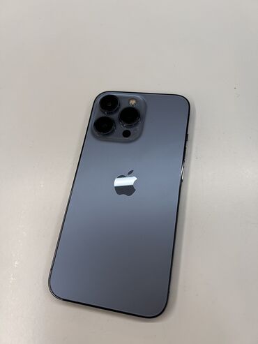 iphone 13 pro цена бишкек: IPhone 13 Pro, Колдонулган, 512 ГБ, Pacific Blue, Кулакчындар, Коргоочу айнек, Каптама, 95 %