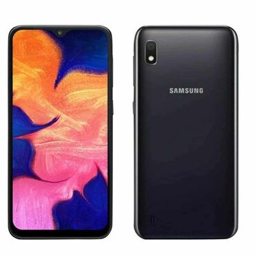 Samsung: Samsung Galaxy A10, 32 GB, rəng - Boz, Sensor, Simsiz şarj, İki sim kartlı