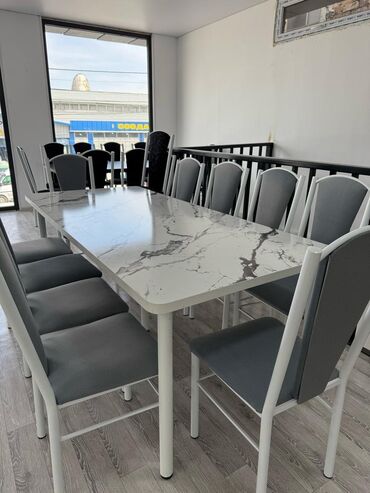 Кухонные столы и стулья: Кухонный стол и стул, Новый, Платная доставка, цвет - Черный — 13