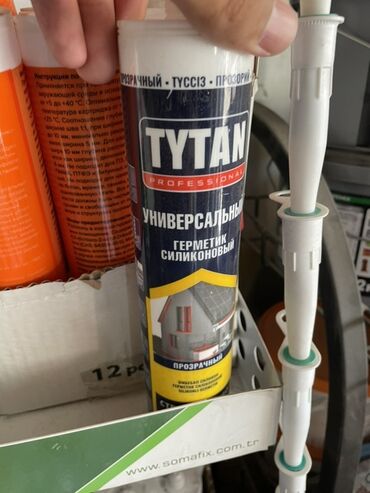 Отрезные диски: Универсальный силиконовый герметик Tytan Professional. Прозрачный