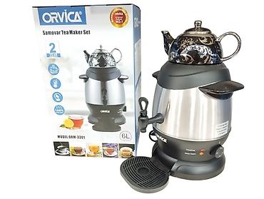 samovar almaq: Elektrikli Samovar Orvica 3301 - 2200W - 5L - Ağ/Qara - 79.99AZN — 1