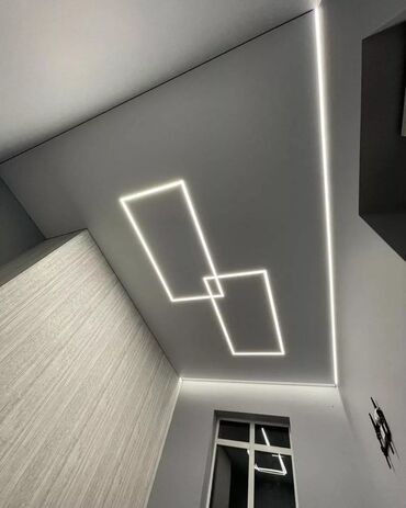 Натяжной потолок: Натяжной потолок Матовое, 3D потолки, Глянцевое Бесплатный замер, Гарантия, Монтаж — 10