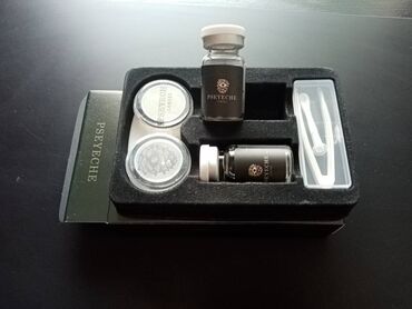 Ostalo: Kontaktna sociva u boji 22mm Crna 1godisnja u-NOVO Black out sociva — 5