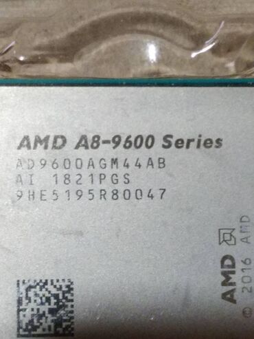 процессоры socket 3647: Процессор, Колдонулган, AMD A8, 4 ядролор, ПК үчүн