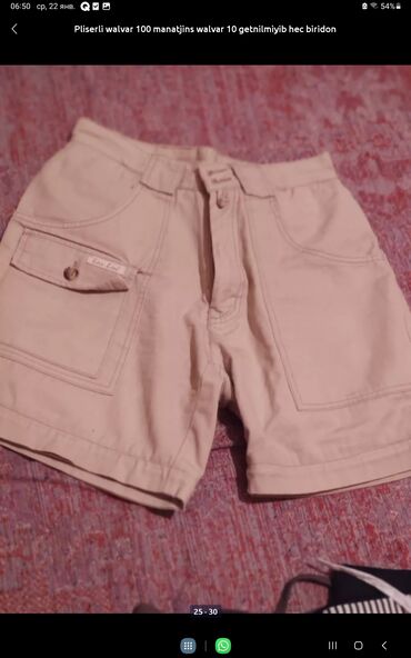 Şortlar: ШОРТИКИ ДОЯ ВЗРОСЛЫХ ПО 5 МАНАТ КАК НОВЫЕ, ДЕТСКИЕ ОДЕЖДА ПО 1 — 5