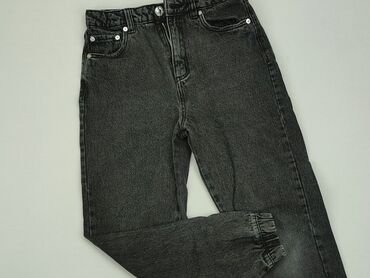 Spodnie: Spodnie jeansowe, 10 lat, 140, stan - Dobry
