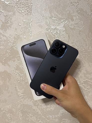 aiphone 7: IPhone 15 Pro Max, Б/у, 256 ГБ, Blue Titanium, 89 % — 1