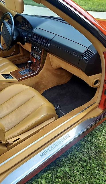 мерс 1990: Mercedes-Benz SL-Class: 1990 г., 3 л, Автомат, Бензин, Кабриолет — 7