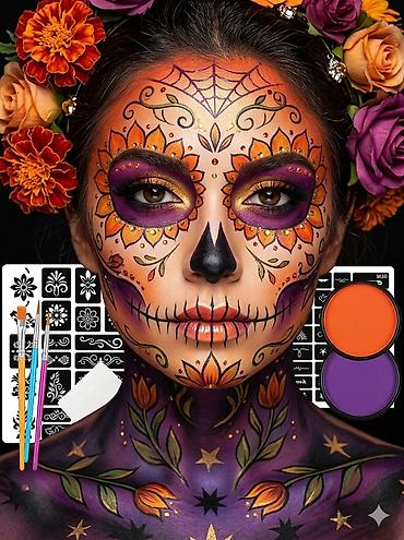 кисточки для макияжа: Грим-набор для face/body art и Хэллоуина Только доставка ‘самовывоза — 2