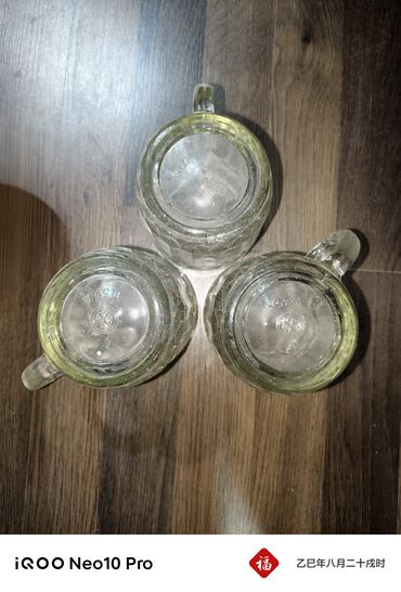 şüşə qab: Fincanlar, Şüşə, 500 ml, SSRİ