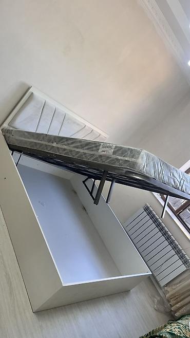 matras 160x200: Новый, Двуспальная кровать, С подъемным механизмом, С матрасом, Без выдвижных ящиков, Азербайджан — 2