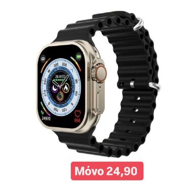 Phone accessories: M9 Ultra Black Smartwatch νέας γενιάς σε μοντέρνο design που ταιριάζει