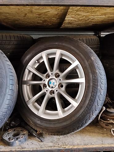 Диск BMW с шиной Bridgestone - Литой оригинальный диск BMW