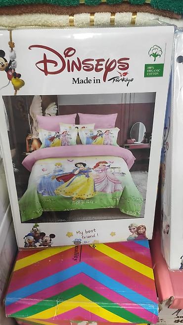 Комплекты постельного белья: Постельное бельё 100% хлопок, Сатин детские комплекты постельного — 17