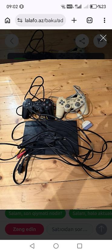 nomre 1: Ps2 satıram son qiymət 60 azn. Xırdalandadı ciddi istəyən 0702454146 — 1