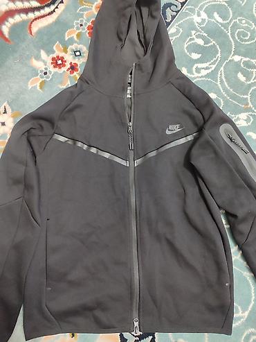 куртка lining: Эркектердин толстовкасы, L, Nike, Колдонулган, түсү - Кара, Акылуу жеткирүү — 2
