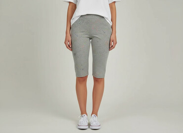 legginsy woskowane ocieplane: Leggings Shorts for women, size S
