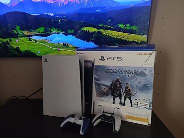 ağa playstation: PlayStation 5 – God of War Ragnarök Bundle Paket məzmunu: - — 1