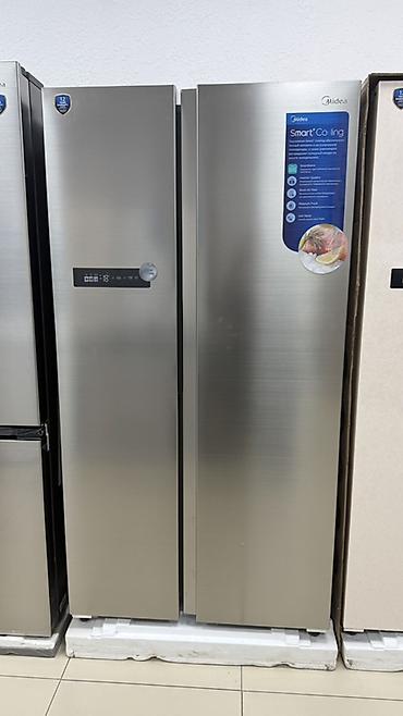 Холодильники: Холодильник Midea, Новый, Side-By-Side (двухдверный), No frost, 90 * 180 * 70 — 1
