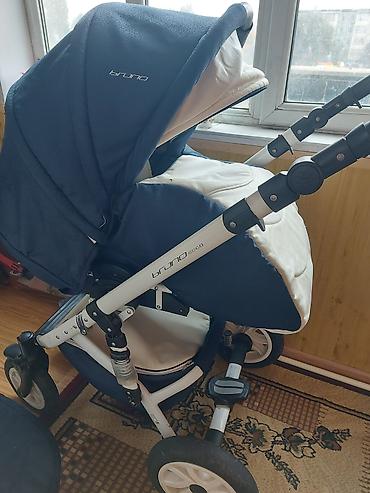 Коляски: Детская коляска RIKO ВRUNO ECCO 2в1 - Формат: классическая люлька на — 4