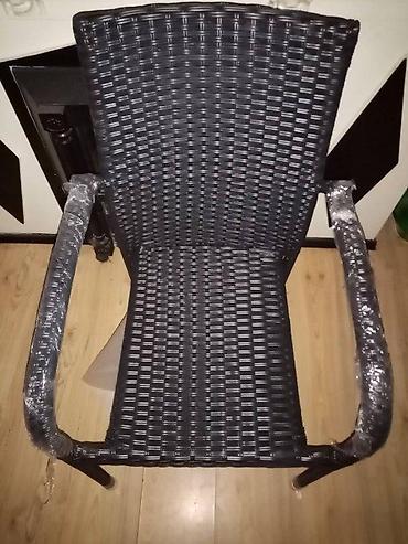 Chairs: BASTENSKA STOLICA RATAN-METAL NOVA STOLICA ZA BASTU AKCIJA | Cene — 6