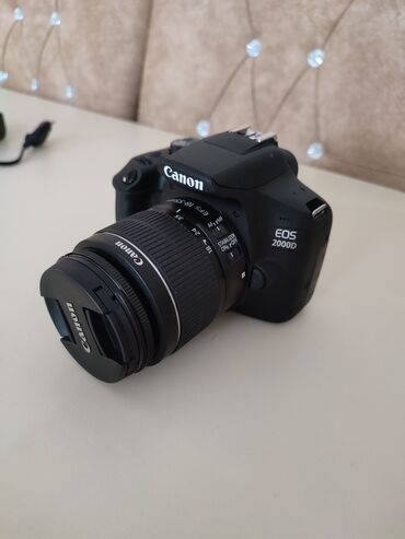 Fotokameralar: Canon EOS 2000D – cəmi 2 ay əvvəl alınmış, yalnız 2 dəfə istifadə lalafo.az -da Fotokameralar: Canon EOS 2000D – cəmi 2 ay əvvəl alınmış, yalnız 2 dəfə istifadə