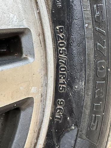 Диски: Литые Диски R 15 Vossen, Комплект, отверстий - 4, Б/у — 2