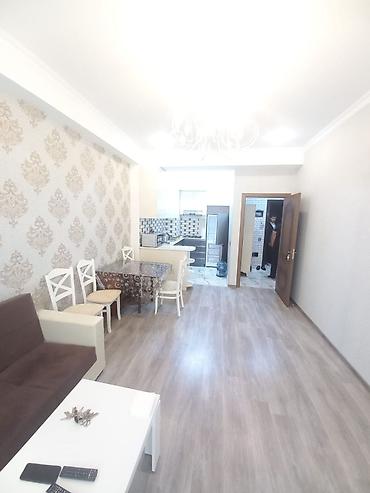 barda: 2otaqlı mənzil – tam mebellə və texnika ilə - Plan: açıq mətbəxli zal — 3