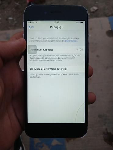 iphone 12 2 ci el: IPhone 6, 64 GB, Space Gray, Barmaq izi — 3