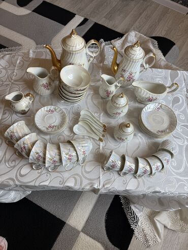 Nahar dəstləri və servizlər: Nahar dəsti, rəng - Ağ, Keramika, 6 nəfərlik, Rusiya — 4