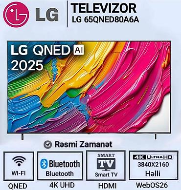 lg qned: LG Smart TV-lər – 4K UHD, AI və WebOS26 Modellər: - LG 55NU850B6LA – — 7