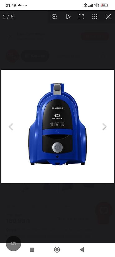 iphone 5s telefon: Samsung Air Track tozsoran – model SC4520 (canister vacuum cleaner) — 2