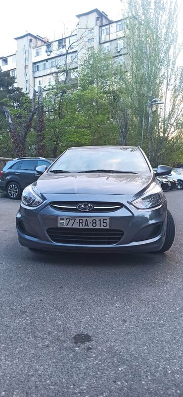 hyundai qiymeti azerbaycanda: Hyundai Accent: 1.6 л | 2015 г. Седан