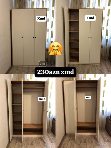 şfoner masazir: Yeni, Açılan, Düz dolab, Qarderob, paltar dolabı