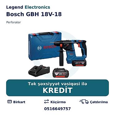 Elan başlığı: Pereforator Bosch GBH 18V-18 Elan mətni: Pereforator lalafo.az -da Elan başlığı: Pereforator Bosch GBH 18V-18 Elan mətni: Pereforator