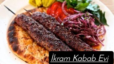 Sifarişlə hazır yeməklər: Adana Kabab - 7 azn
İkram Kabab Evi.
 Ünvan: 28 May, Nəsimi rayonu