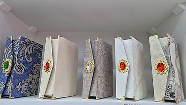 Hədiyyə bağlamaları: Hədiyyə qutusu, rəng - Qızılı — 57