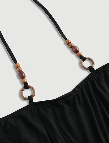 открытые плечи: Топ, Китай, Бретельки тонкие, Новый, M, L, XL — 3