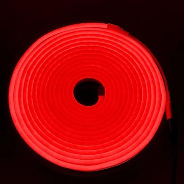 Освещение: Неоновая светодиодная лента 5м 12V IP67 цвет красный Гибкий — 2