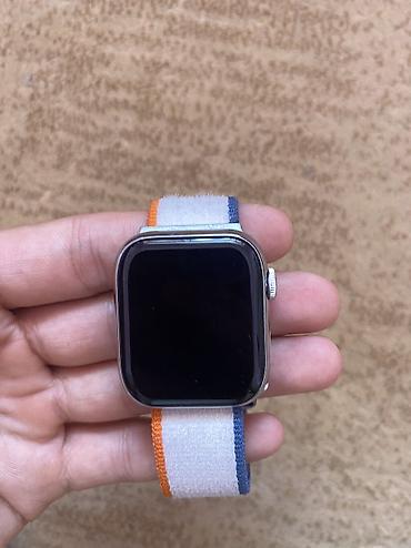 Башка акылдуу сааттар: Смарт-часы в стиле Apple Watch с прямоугольным дисплеем и сенсорным — 3