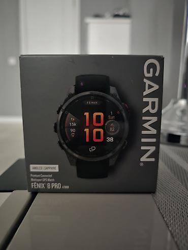 монитор на: Garmin Fenix 8 Pro 47 мм Б/У идеальное состояние — мультиспортивные — 1