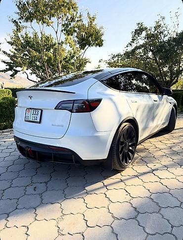 Tesla: Tesla Model Y: 2023 г., Электромобиль, Кроссовер lalafo.kg да — 4 Tesla: Tesla Model Y: 2023 г., Электромобиль, Кроссовер — 4
